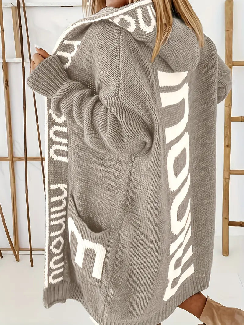 Anna - Elegant lang cardigan