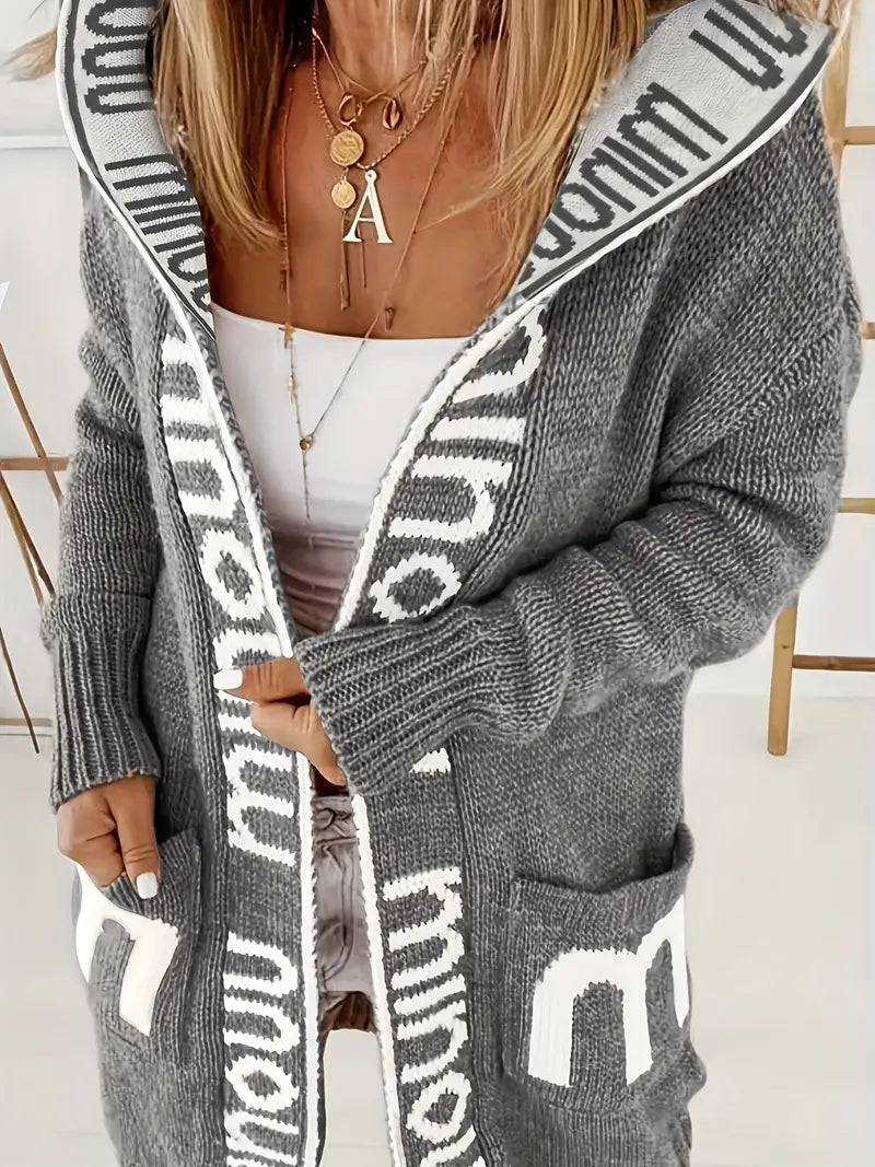 Anna - Elegant lang cardigan