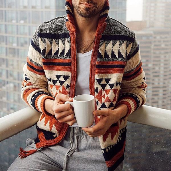 RAPHAEL - Cardigan for menn