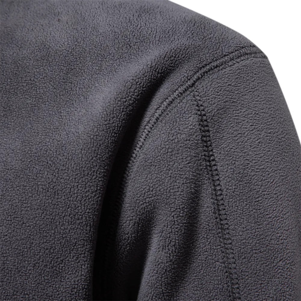 Navigator | Fleece-genser med glidelås og krage