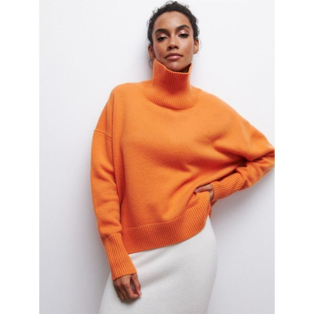 JOELINE | Strikket genser med rullekrage Chic