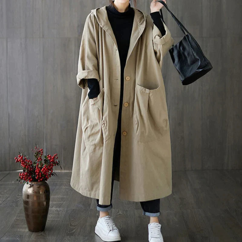 Oversized trenchcoat