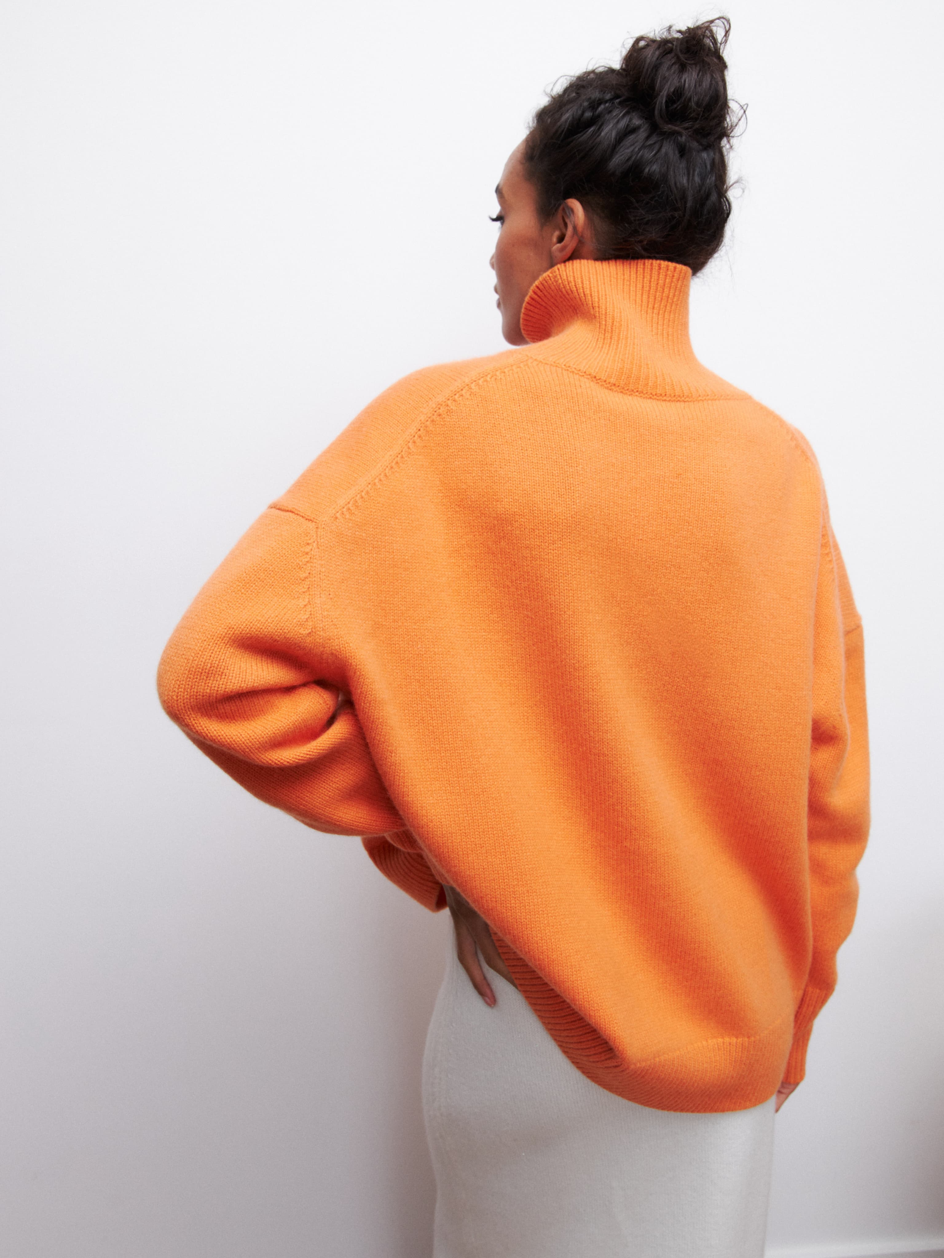 JOELINE | Strikket genser med rullekrage Chic