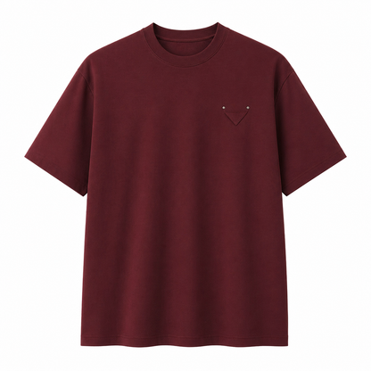 Kraftig T-skjorte til Herre – 280g Bomull &amp; Minimalistisk Design