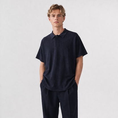 Lyocell Polo T-skjorte til Herre – Lett &amp; Sval Sommerstil