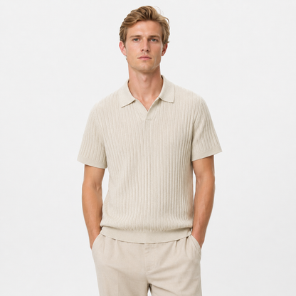 Lyocell Polo T-skjorte til Herre – 100% Lyocell &amp; Elegant Business Casual