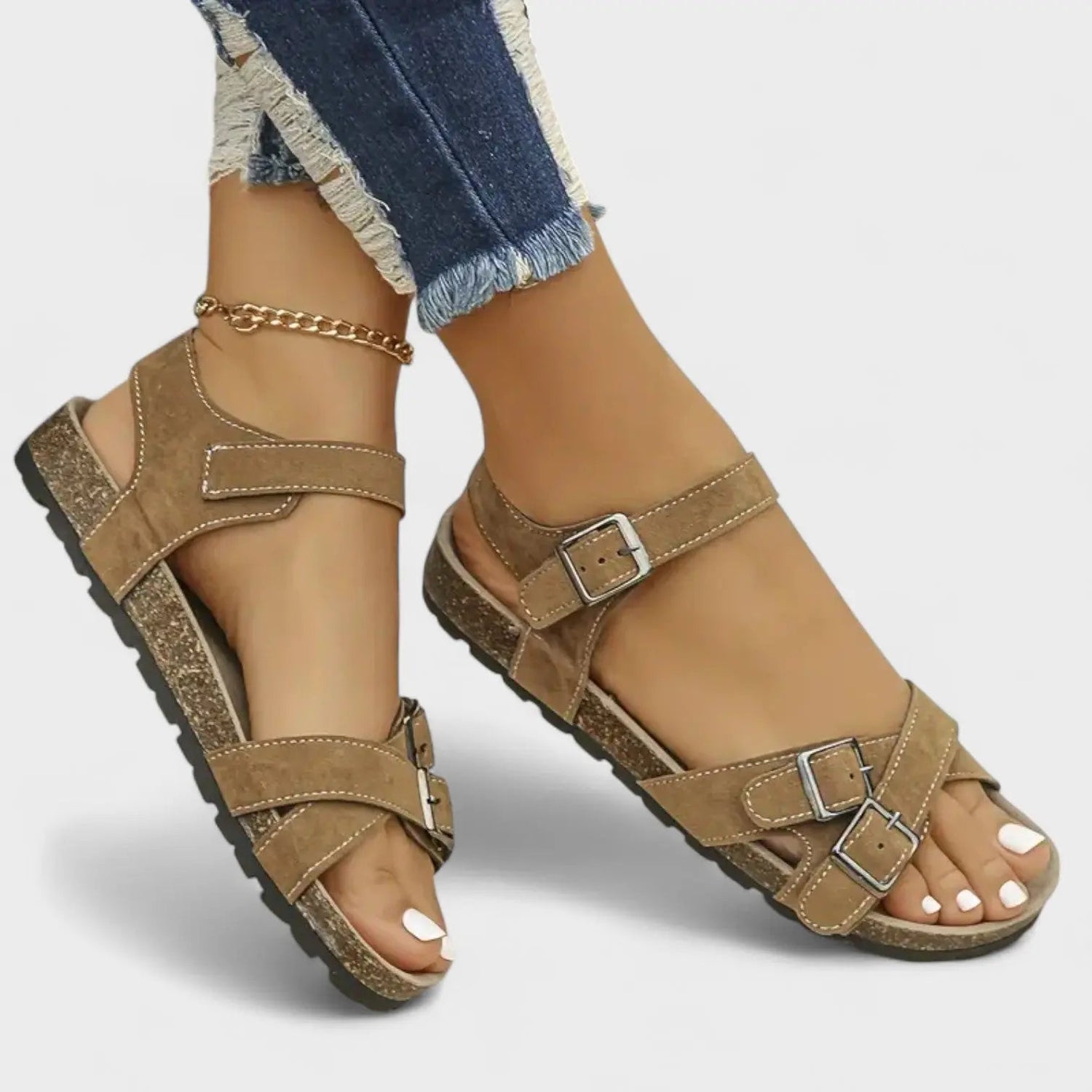 Seraphine | Skinnsandaler