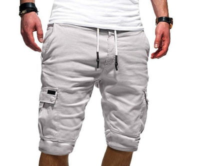 Løse cargoshorts for menn om sommeren
