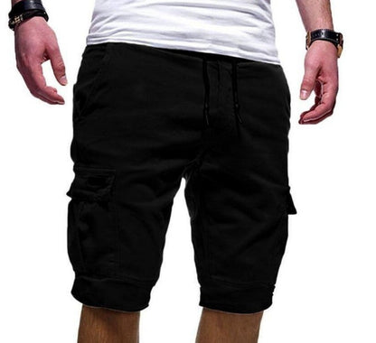 Løse cargoshorts for menn om sommeren
