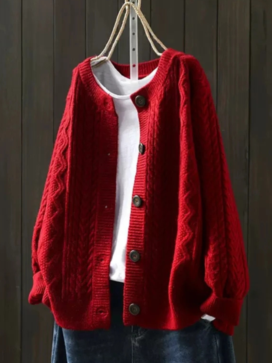 Klaerigo | KABELSTRIKKET CARDIGAN
