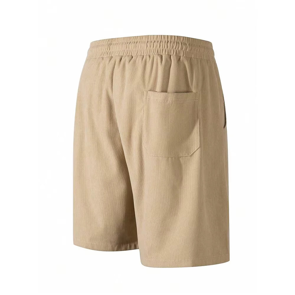 Sommerens Herreshorts i Cordfløyel – Komfortable og Stilrene til Strand, Sport og Fritid