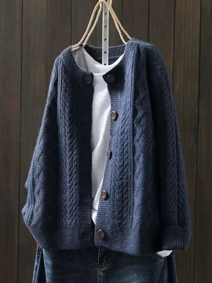 Klaerigo | KABELSTRIKKET CARDIGAN