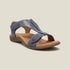 Solène | Myke ortopediske sandaler – Blå