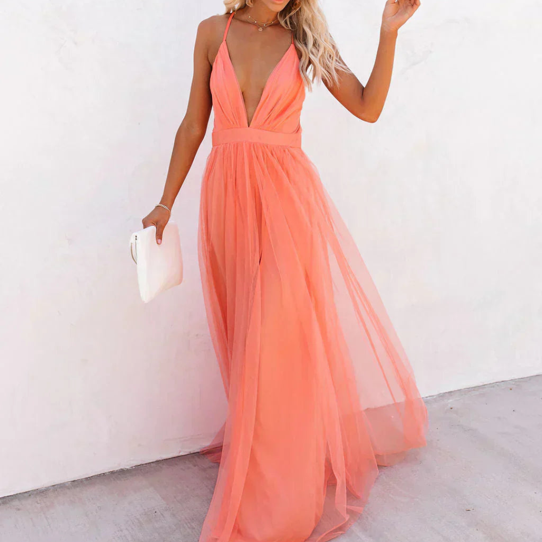 Coralyn | Elegant maxikjole