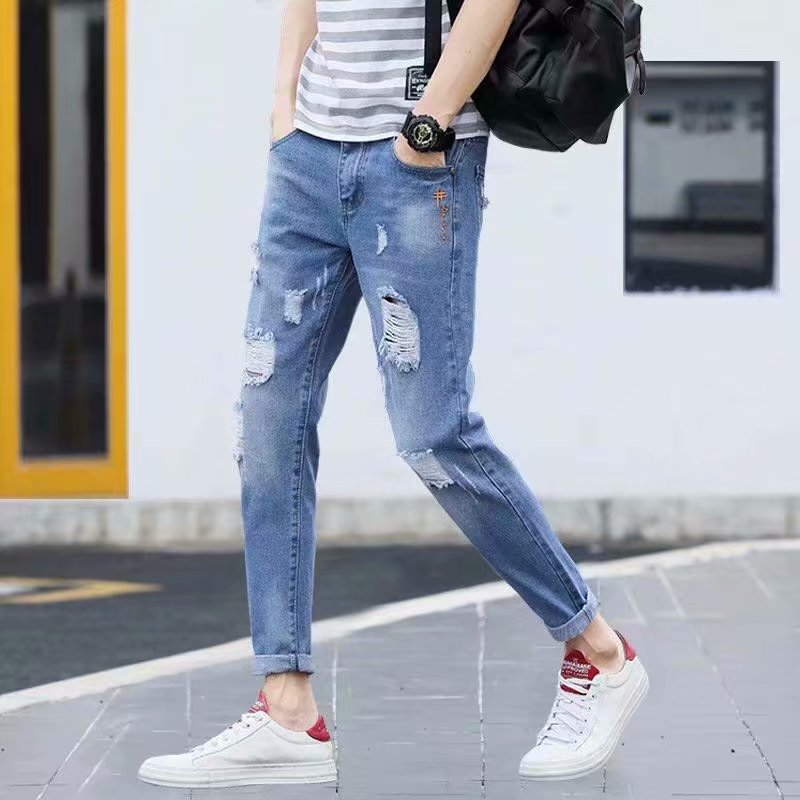 Stilige denimjeans for menn