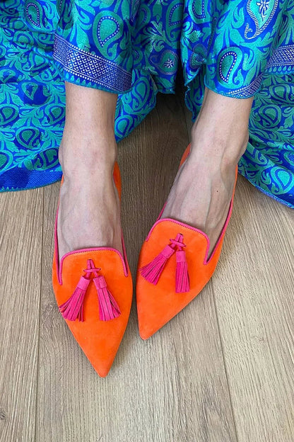 Klaerigo | Loafers med dusker