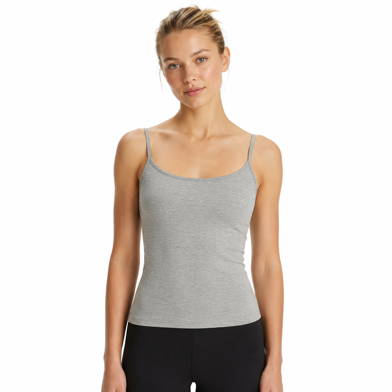 Slim Fit Tank Top til Dame – Enkel og Pustende Sommertopp