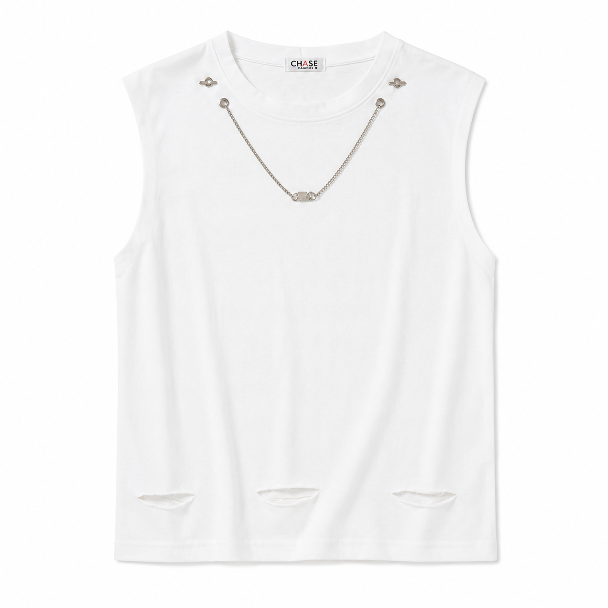 Ermeløs Singlet til Herre | Vintage-Inspirert Tank Topp med Avslappet Passform