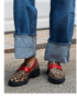 Klaerigo | Loafers med leopardaksent – Khaki
