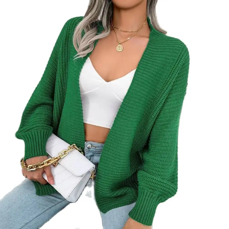 Langermet strikket cardigan