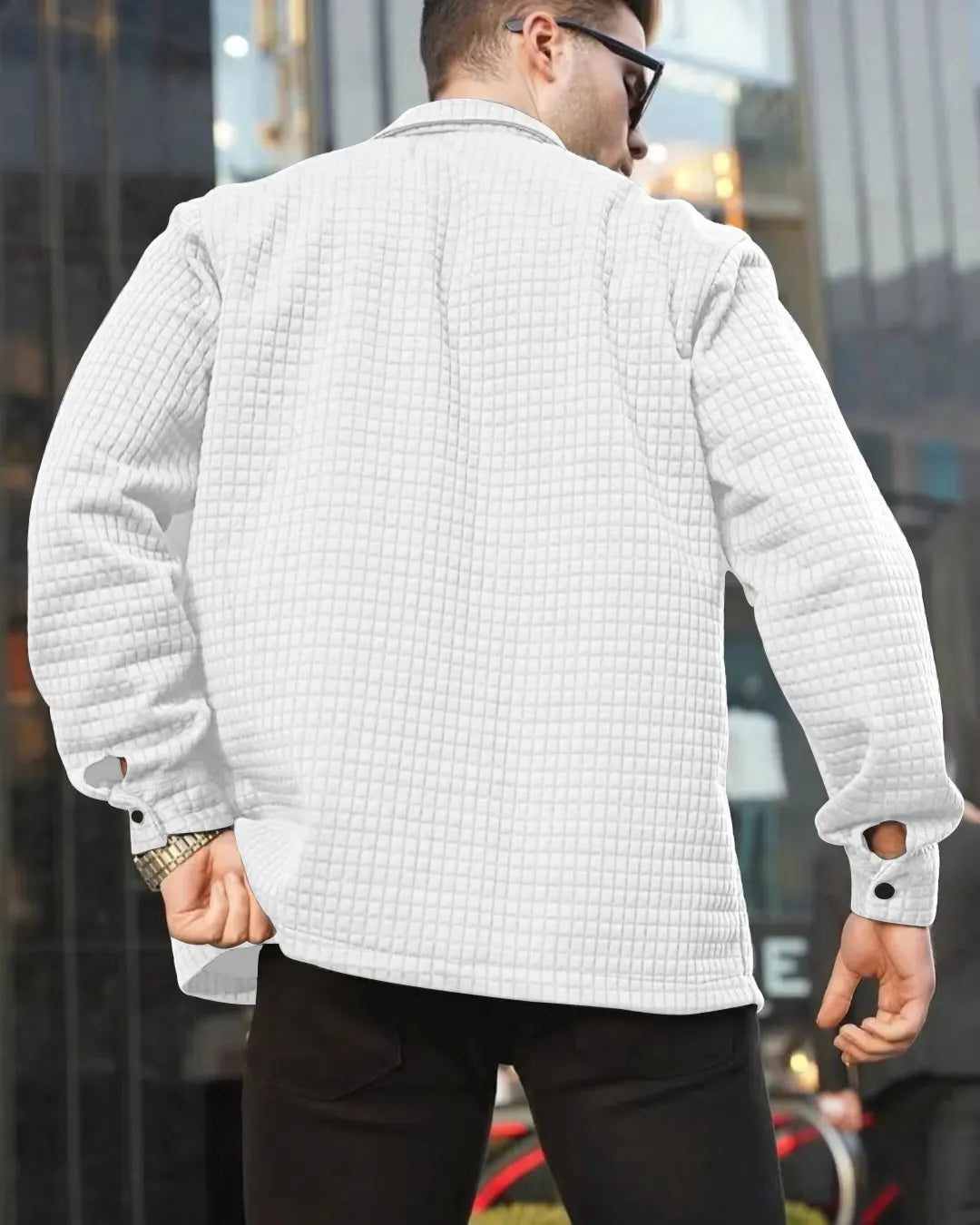 Uformell cardigan for menn