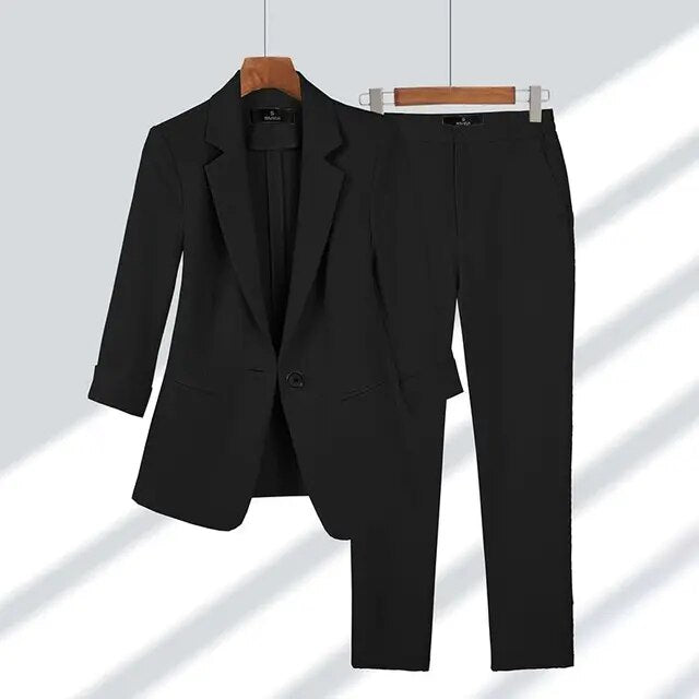 Elegant og luksuriøst blazersett