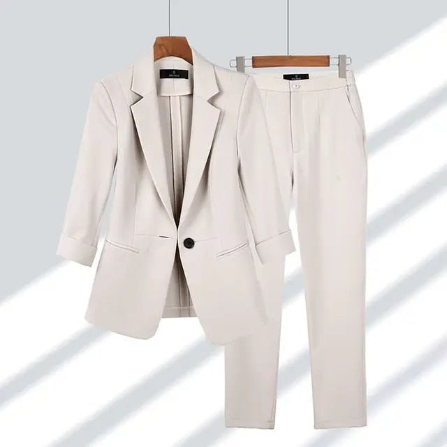 Elegant og luksuriøst blazersett