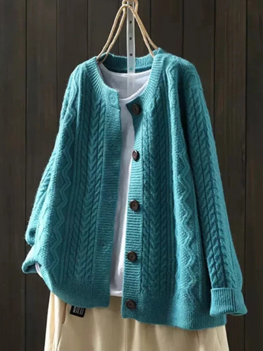 Klaerigo | KABELSTRIKKET CARDIGAN