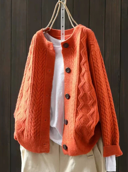 Klaerigo | KABELSTRIKKET CARDIGAN