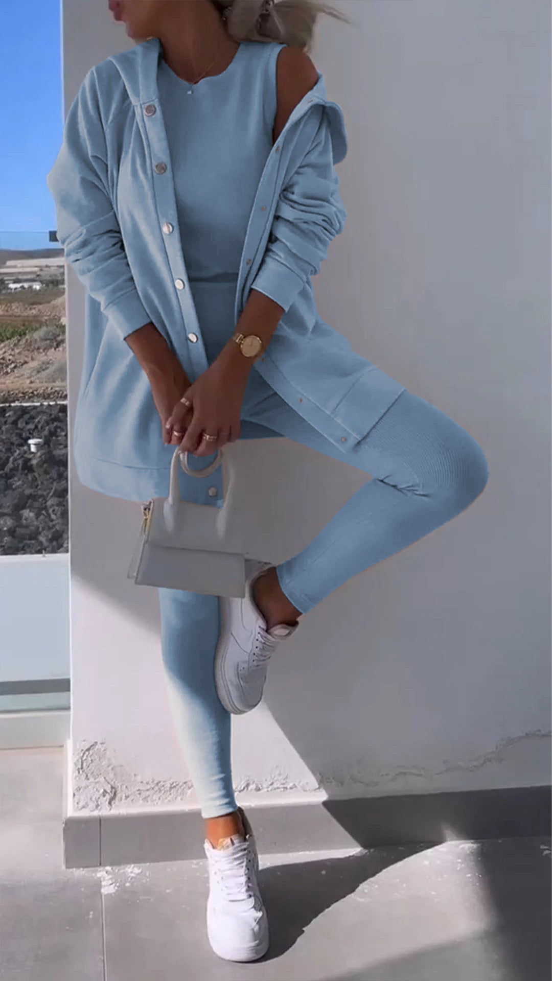 Pien | Elegant vest med hettegenser og hettegenser