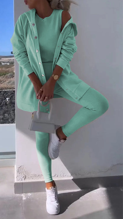 Pien | Elegant vest med hettegenser og hettegenser