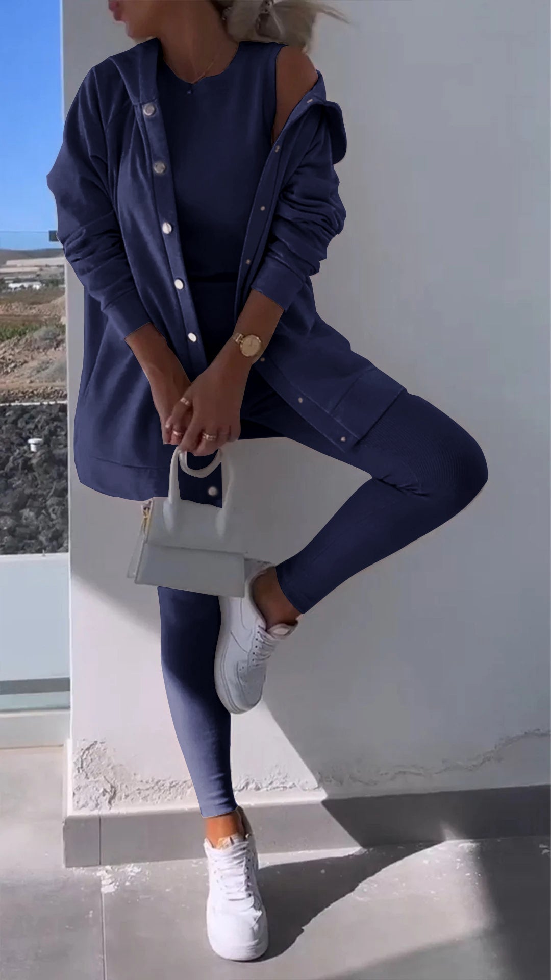 Pien | Elegant vest med hettegenser og hettegenser