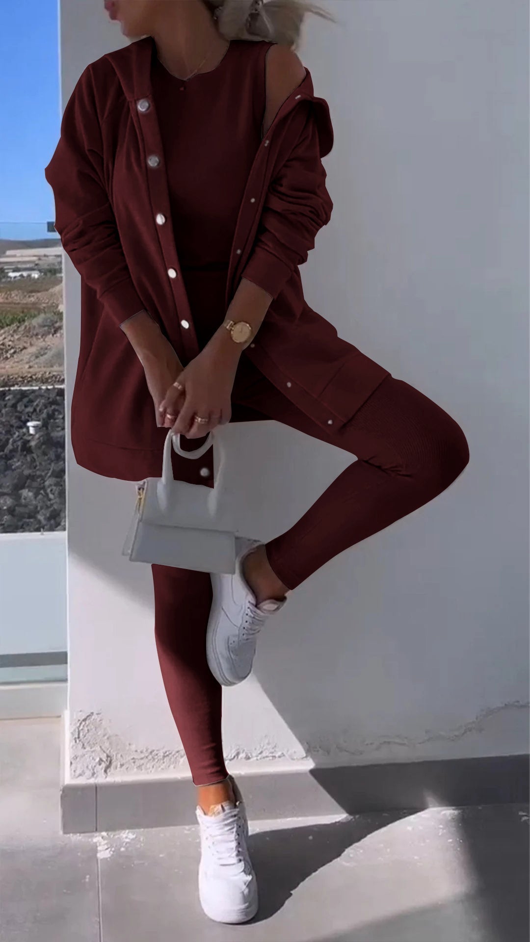Pien | Elegant vest med hettegenser og hettegenser