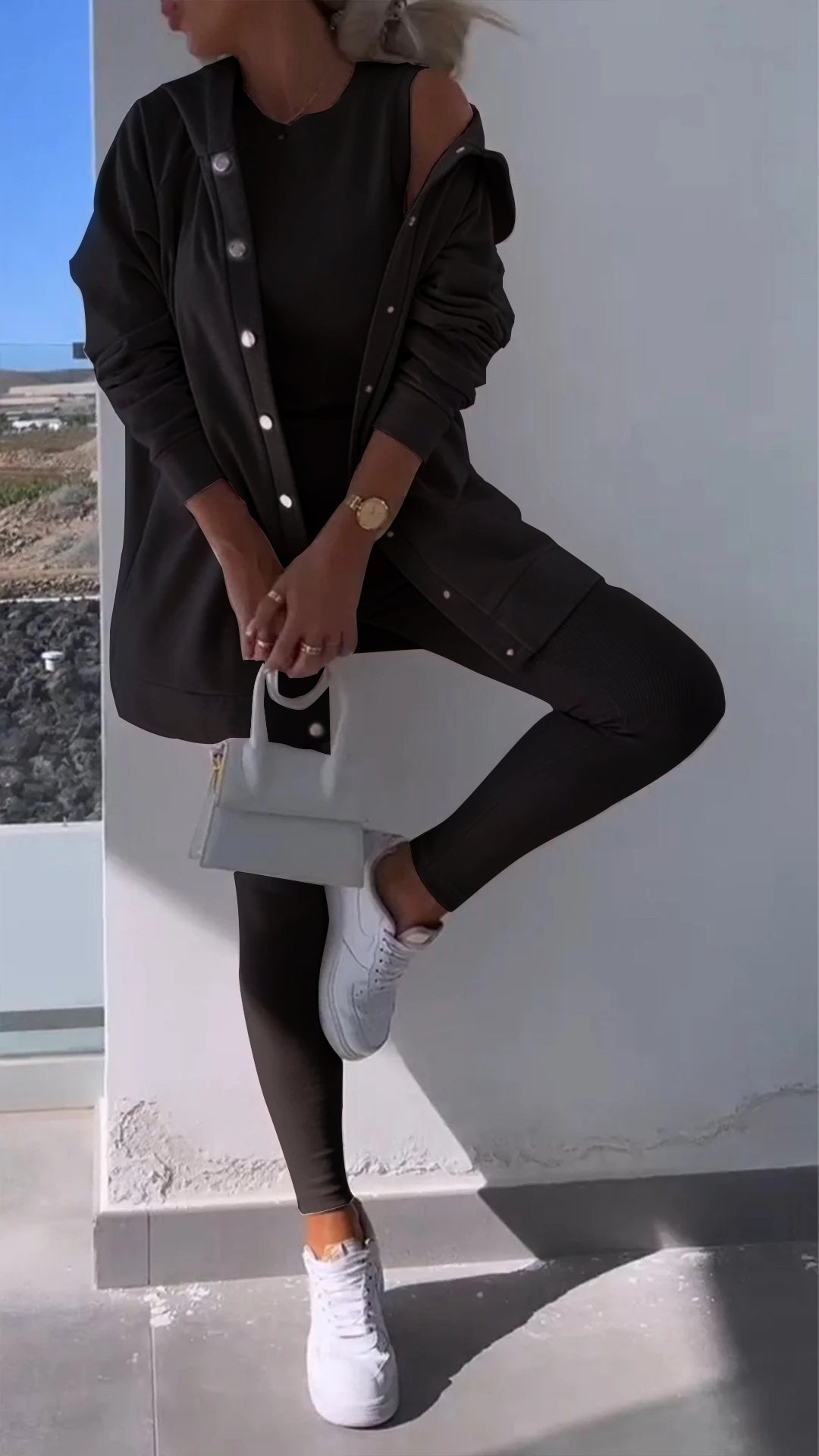 Pien | Elegant vest med hettegenser og hettegenser