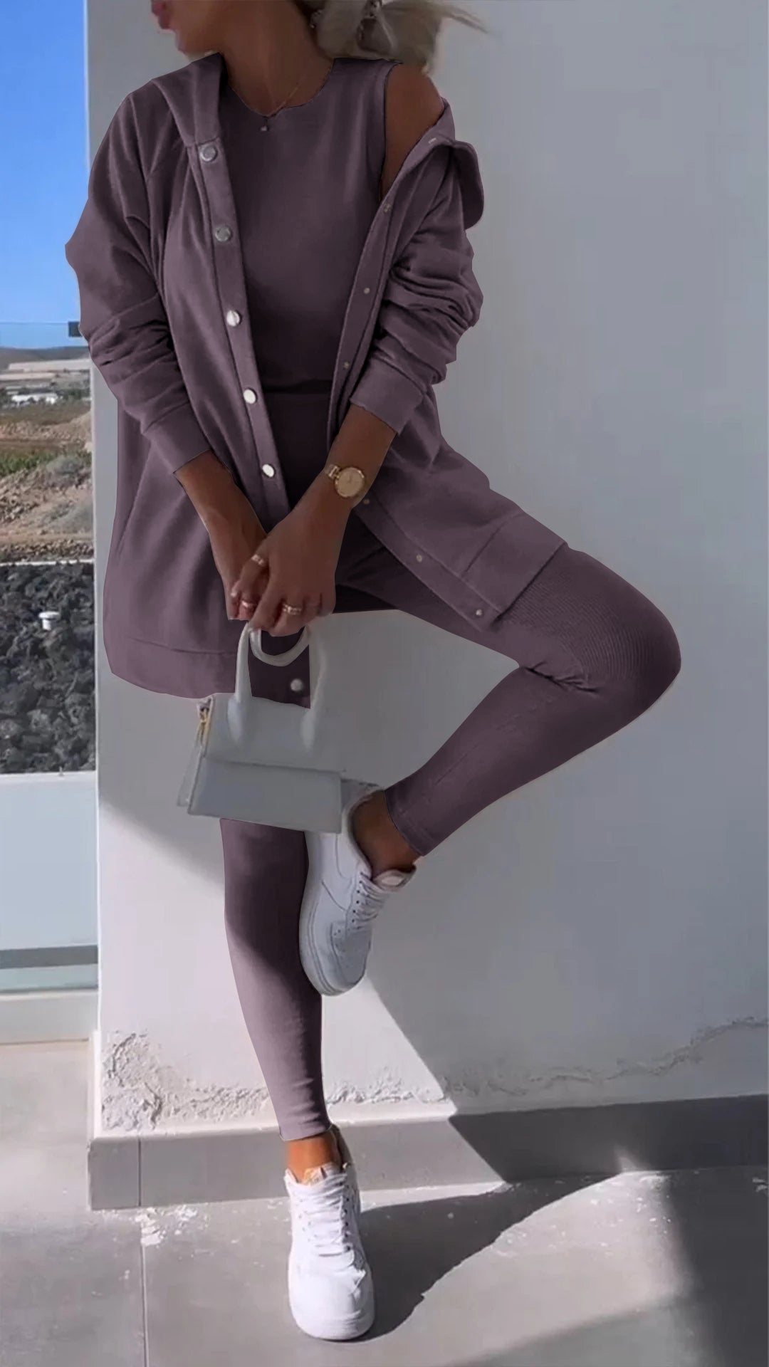 Pien | Elegant vest med hettegenser og hettegenser