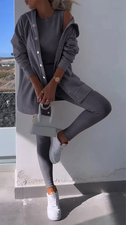 Pien | Elegant vest med hettegenser og hettegenser