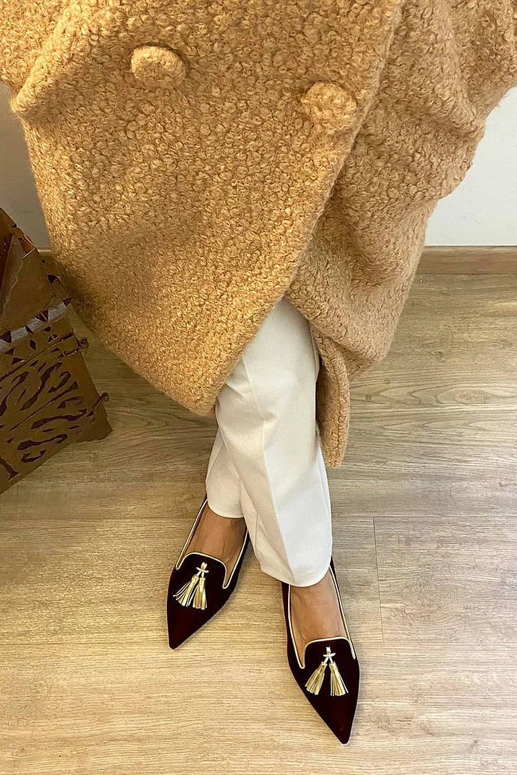 Klaerigo | Loafers med dusker