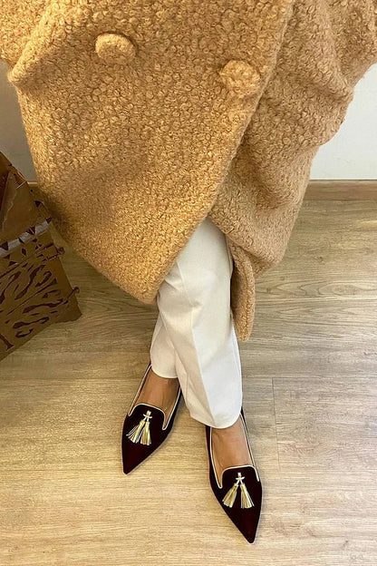 Klaerigo | Loafers med dusker