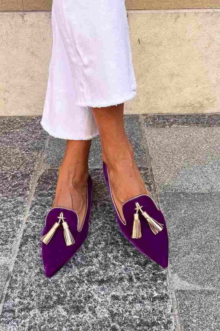 Klaerigo | Loafers med dusker