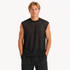 Oversized Tanktopp til Herre – Ermeløs Topp i Streetwear-stil – Svart