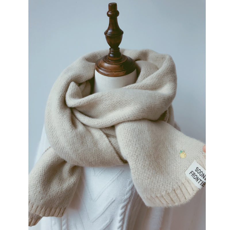 Beige skjerf