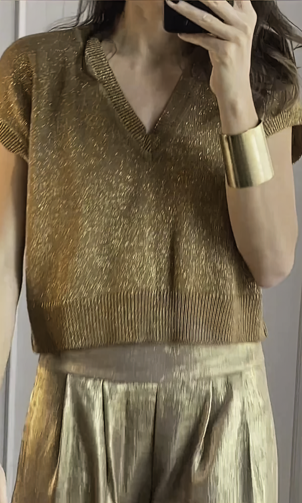 Maelynn | Elegant sett med topp og bukse