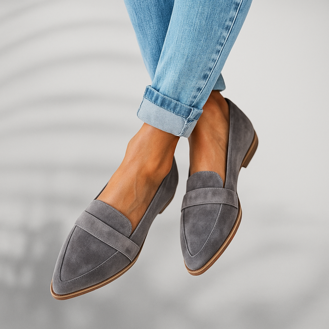 Ariane | Slanke loafers med spiss tå
