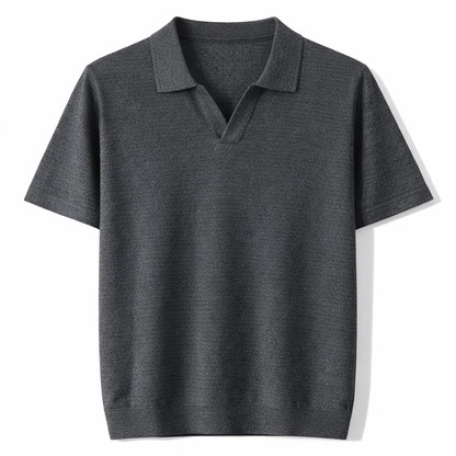 Lyocell Polo T-skjorte til Herre – 100% Lyocell, Lett &amp; Business Casual