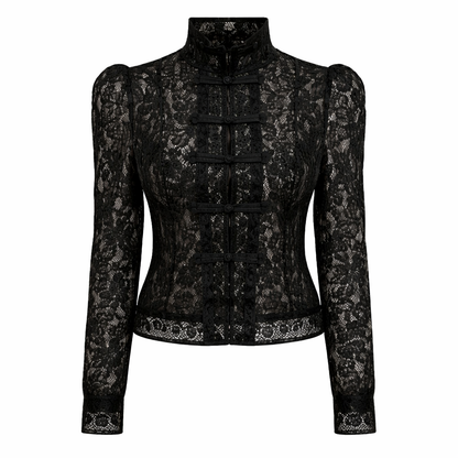 Elegant Blondebluse til Dame – Lett, Gjennomsiktig &amp; Perfekt for Sommeren