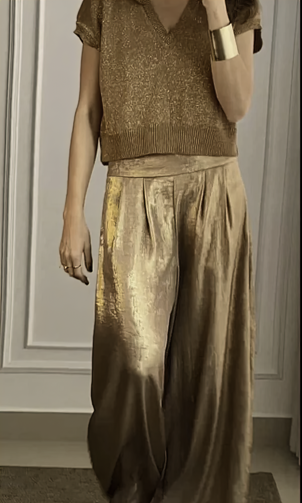 Maelynn | Elegant sett med topp og bukse