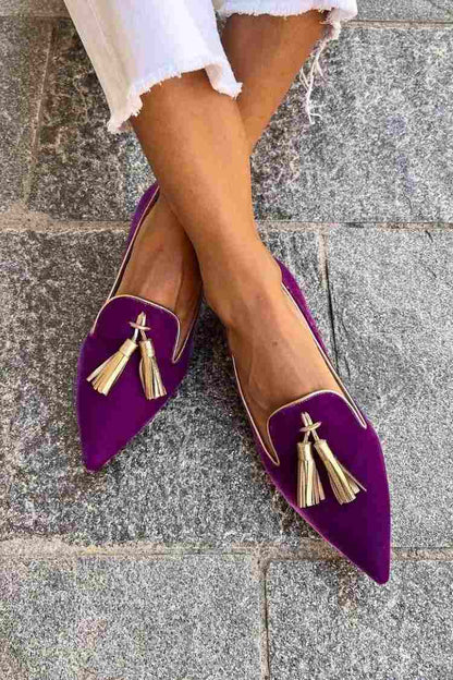 Klaerigo | Loafers med dusker