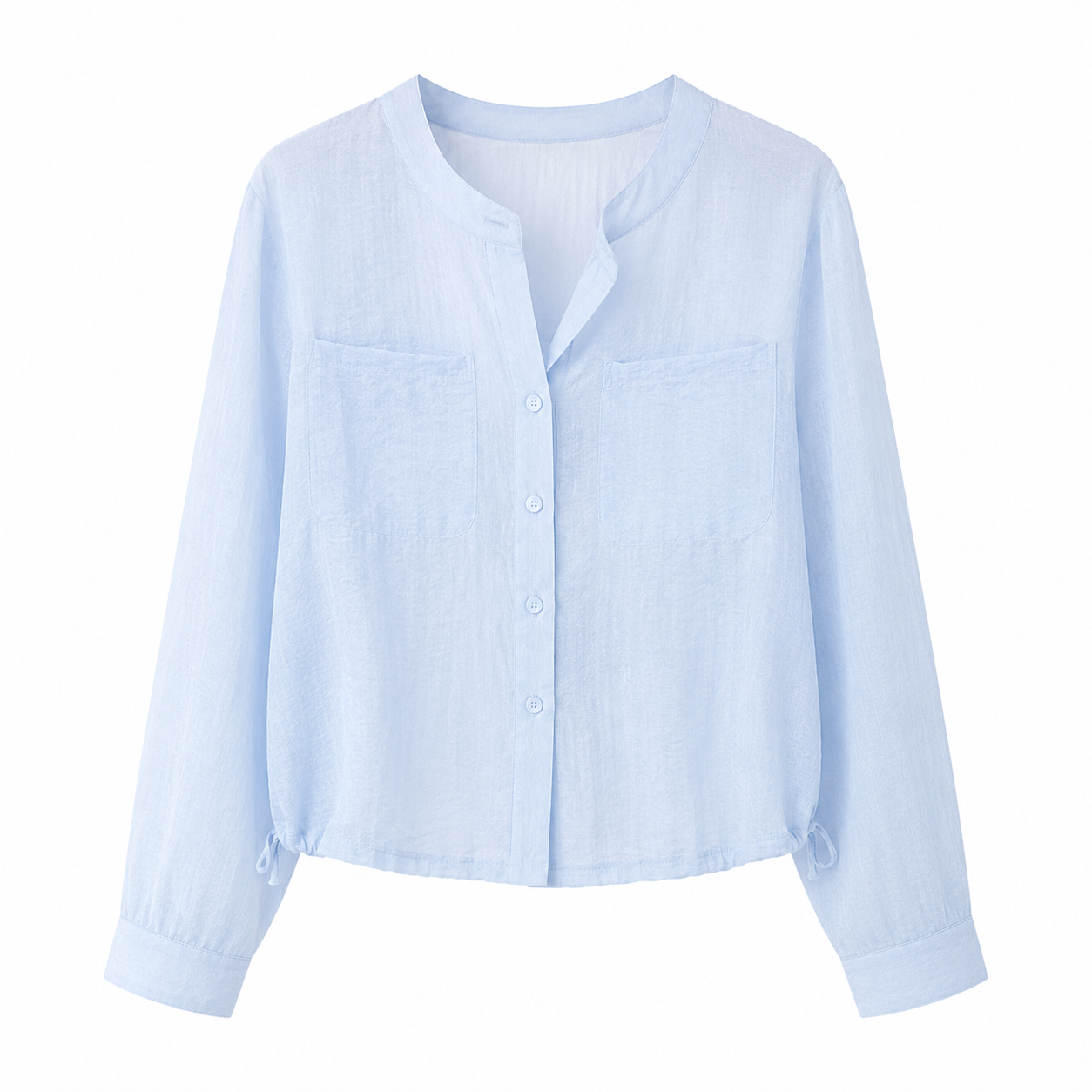 Oversized Lyocell Topp til Dame – Lett og Transparent Casual Sommerstil