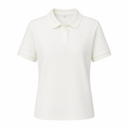 Polo T-skjorte til Dame – Asymmetrisk Sommerstil med Krage