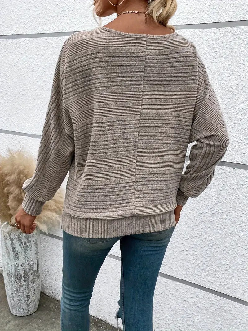 Kendall | Ensfarget genser